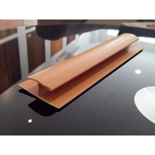 lis sambungan|Lis H|Lis sambungan Coklat |Lis sambungan pvc Putih