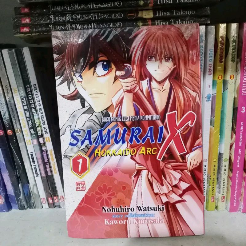 komik Samurai X Hokkaido arc vol 1 OG