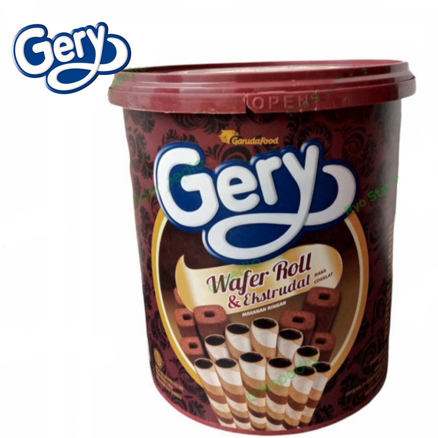 

Gery Wafer Roll & Extrudal 350gr 350 gram coklat chocolate rol