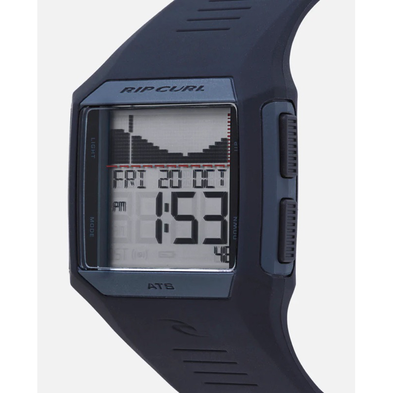 Jam tangan ripcurl rifles tide black