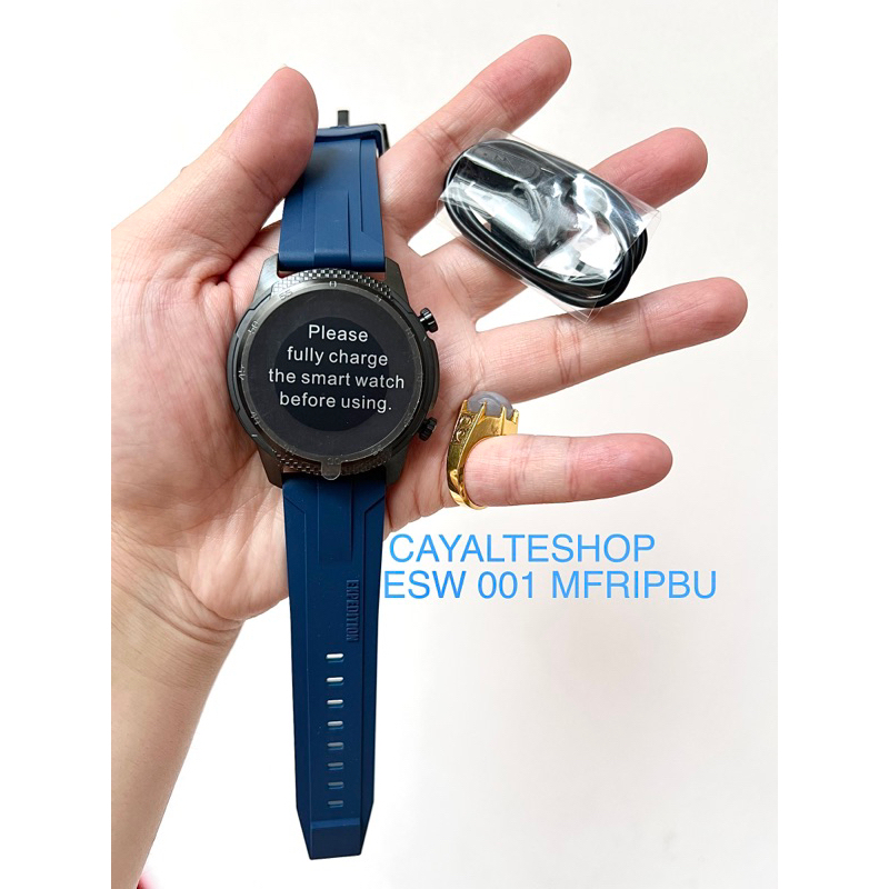 Expedition EXP ESW 001 MFRIPBU Blue Biru Smartwatch