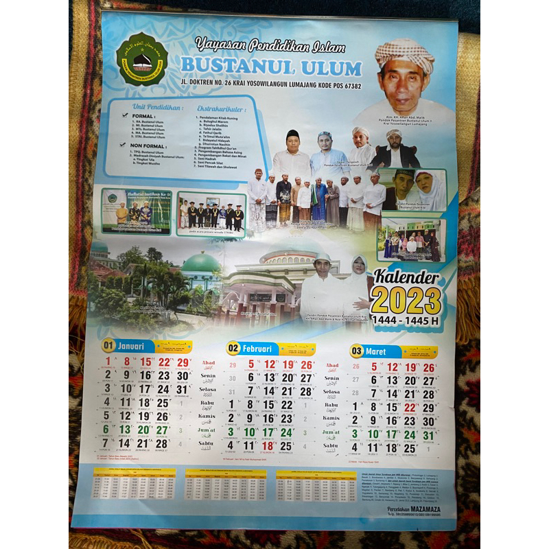 

Kalender 2023 PPBU Krai II Yosowilangun