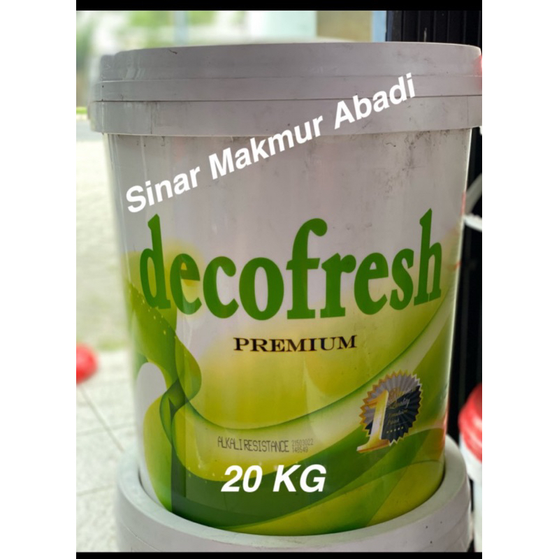 Decofresh Premium Alkali Resistance Sealer Cat Dasar Tembok Alkali 20 KG