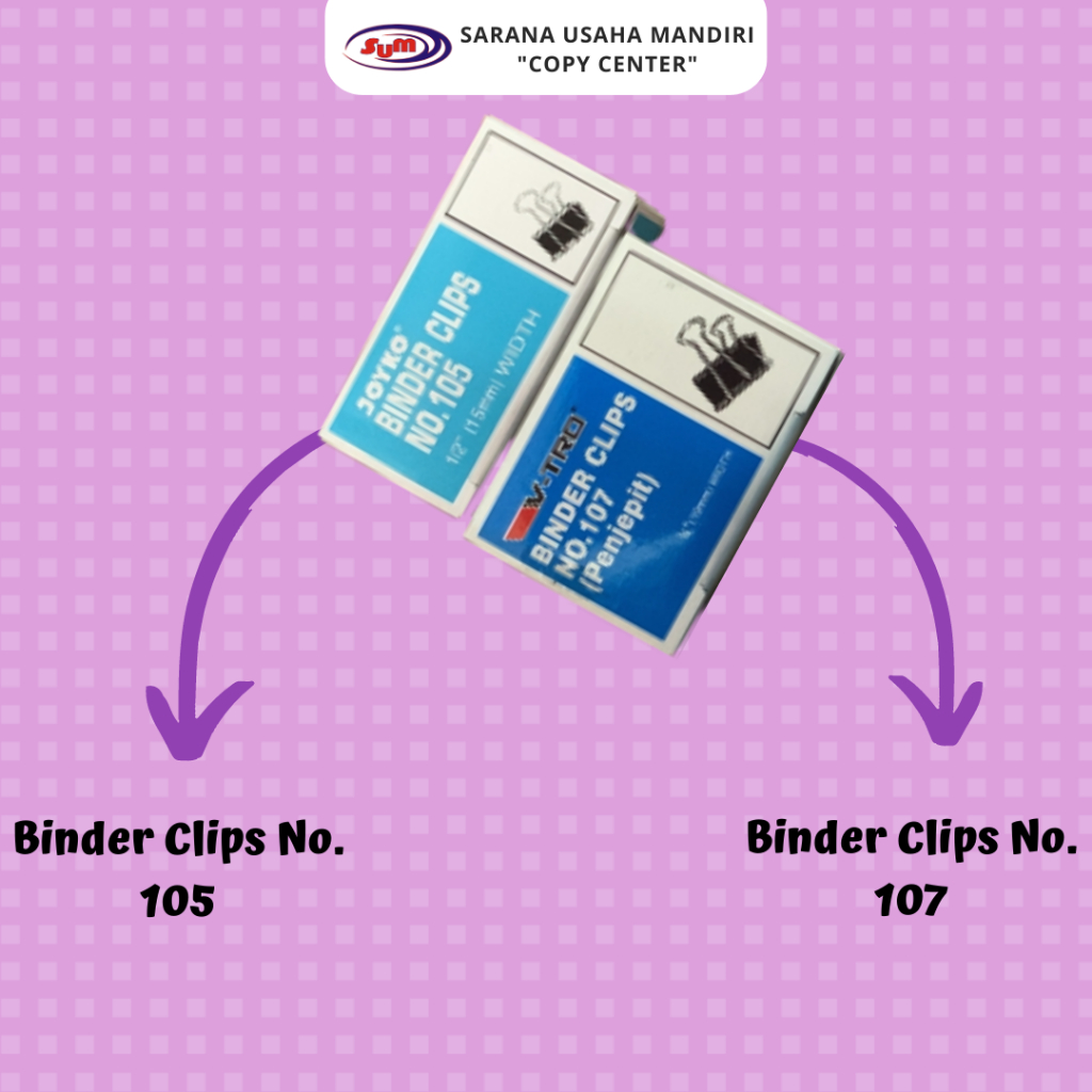 

Binder Clips Semua Ukuran