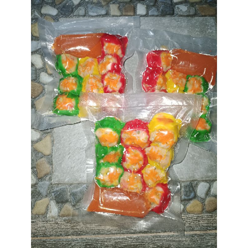 

Dimsum Abah ayam mini packing 10 perpack