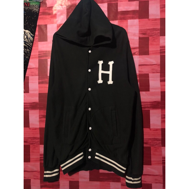HUF Hoodie Varsity Jacket