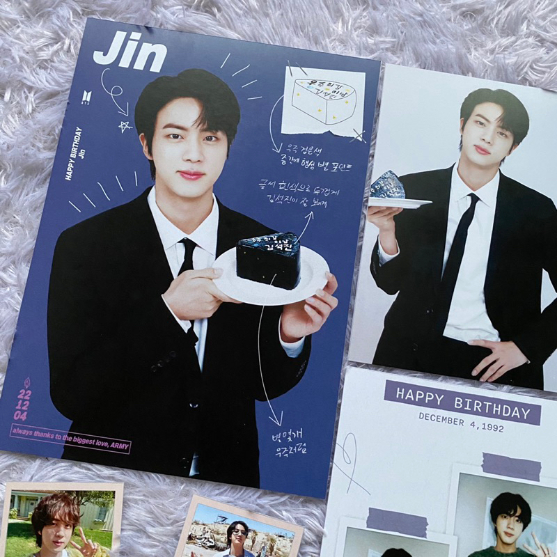 FANKIT BTS JIN BIRTHDAY 2022