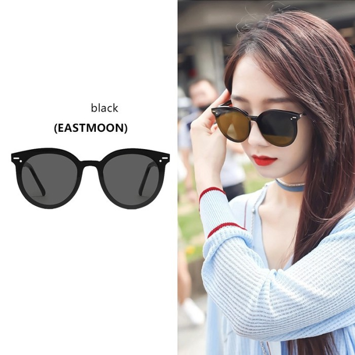 E ( E00049 ) KACAMATA HITAM EAST MOON 01 FASHION KOREA HARGA GROSIR