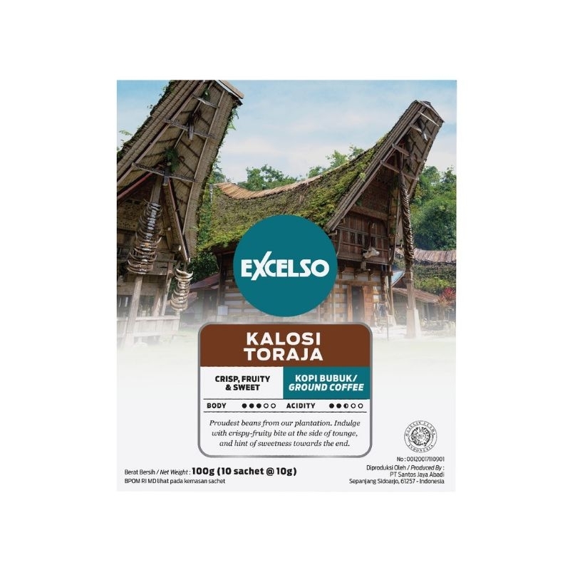 

Exelso Kolasi Toraja Box (10Sch X 10gr)
