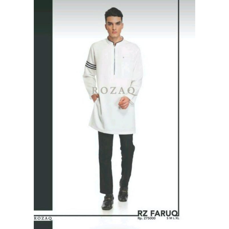 baju muslim koko lengan panjang Shasmira RZ faruq