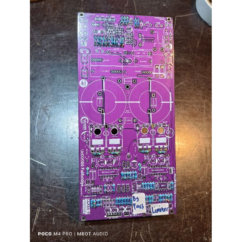 PAKET DIY UCD2000FB LENGKAP sudah tertanam resistor