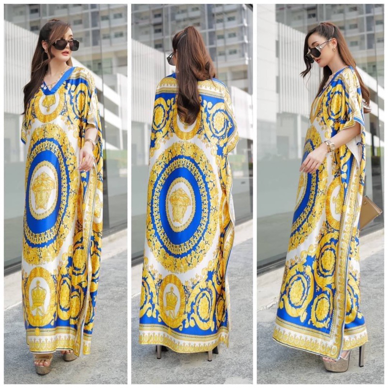 CODE:016-017 kaftan bkk ready stok ya