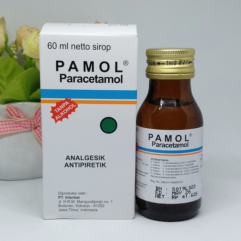 PAMOL PARACETAMOL (Obat Demam Anak)