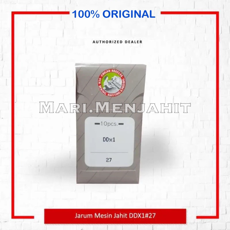 Jarum Organ Needles DDx1 / DD X 1 Mesin Jahit Cangklong Bahan Kulit Tebal Heavy Duty ORI Japan