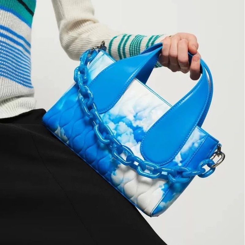 C Iva Textured Tote Bag