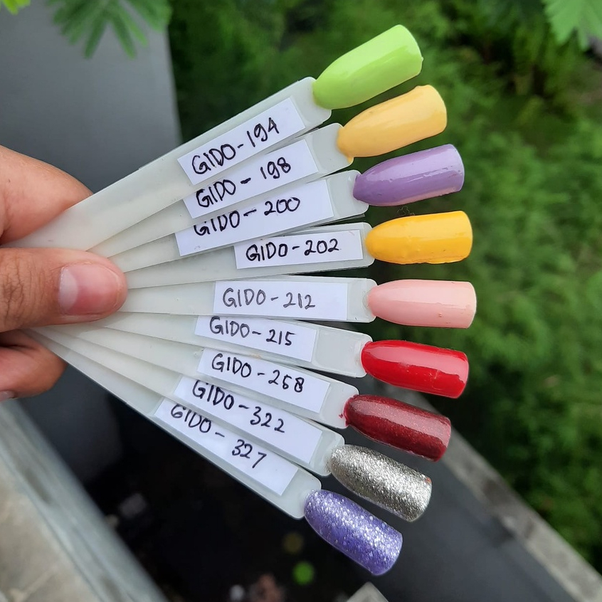 GELISH IDO GIDO Kutek soak Off Gel Nail Polish no 131-420 / Kutek UV LED