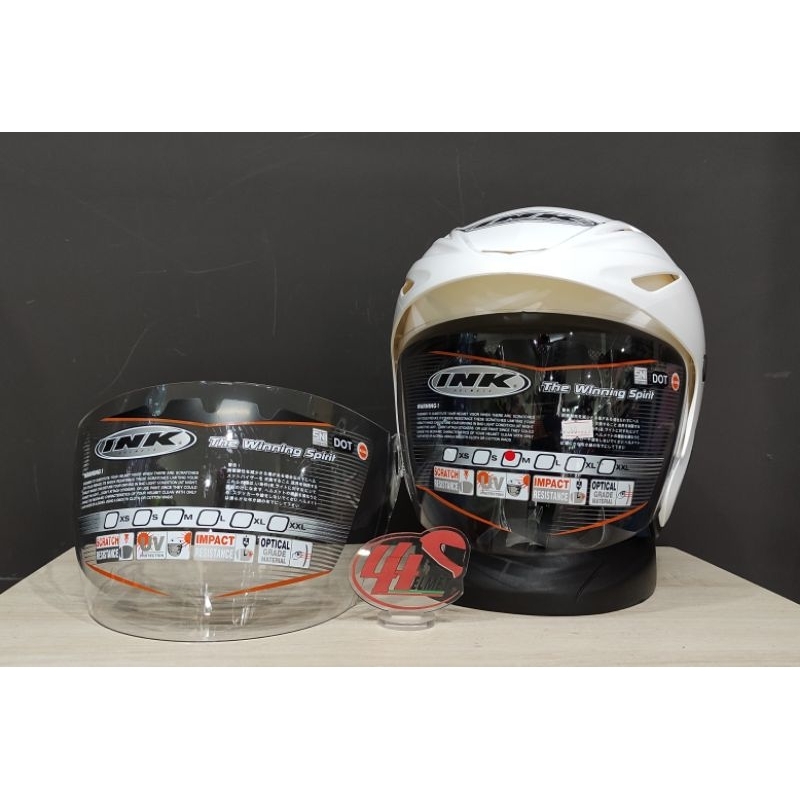 VISOR INK CX22 kaca helm ori ink CX22, CX25, CX390, KYT Romeo, KYT Forza