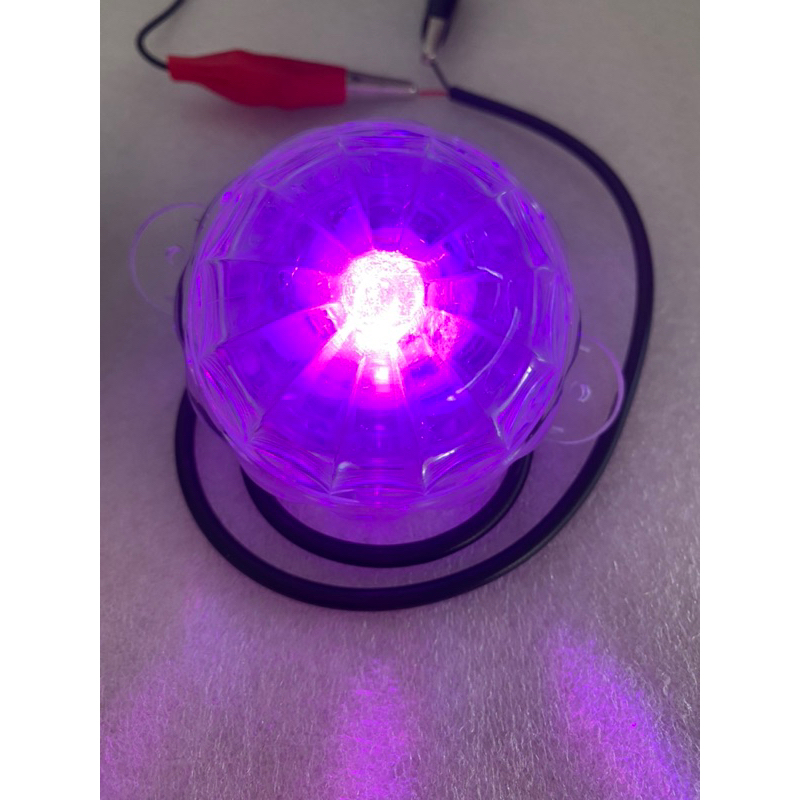 Lampu Led Kolong Truk Bis Mobil Motor 12v dan 24v Nyala RGB Bulat Hexagonal