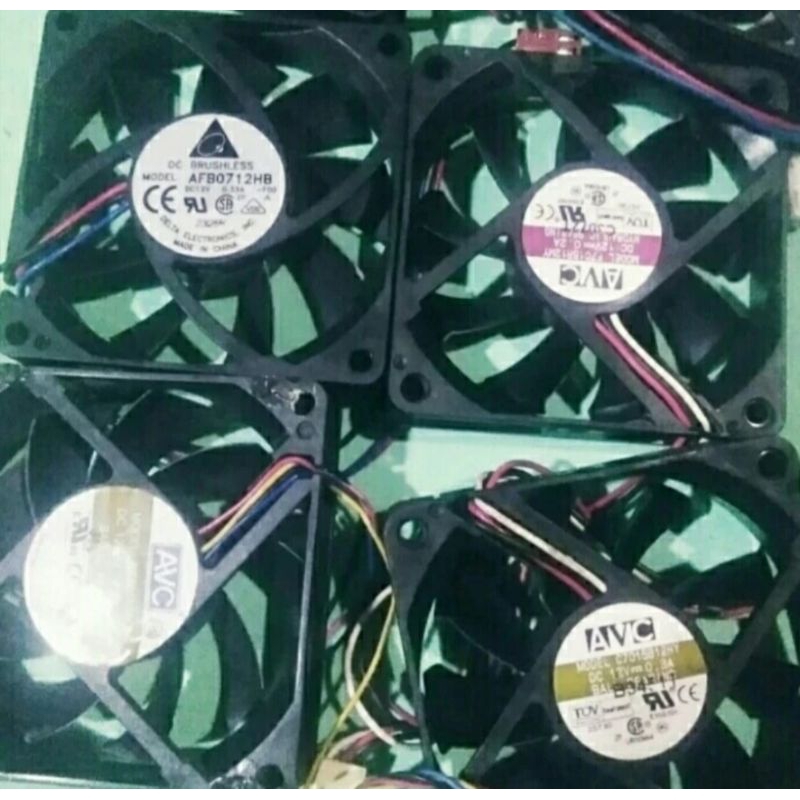 kipas fan 12vdc  ukuran 7cm kipas brushless hingsped angin kencang poll