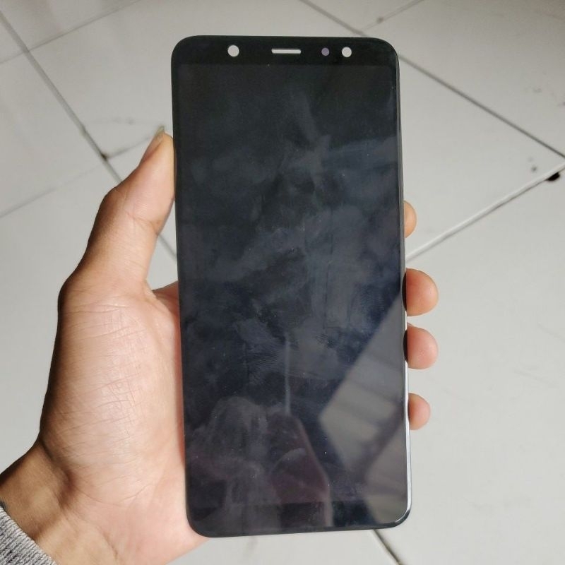 lcd samsunh a6 plus ori copotan