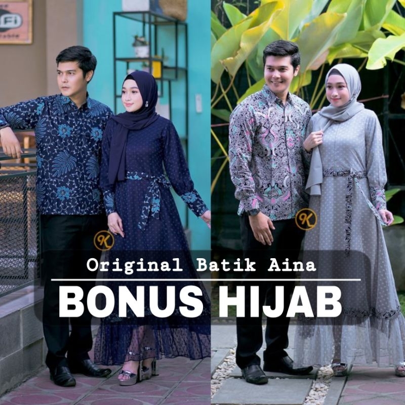 Baju Gamis Couple Modern Set Baju Couple Lebaran Couple Pasangan Gamis Brukat Couple Pasangan Gamis 