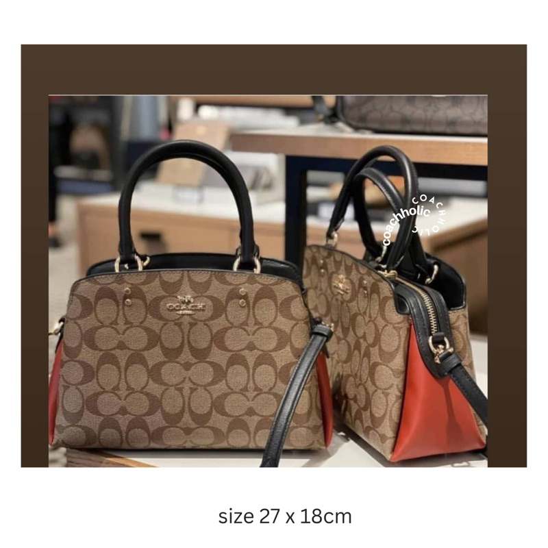 coach lillie carryall