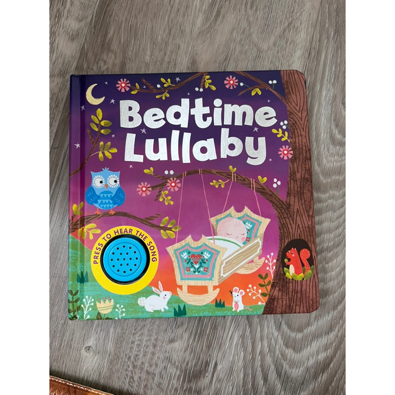 preloved like new Sound Book Bedtime Lullaby Buku Anak