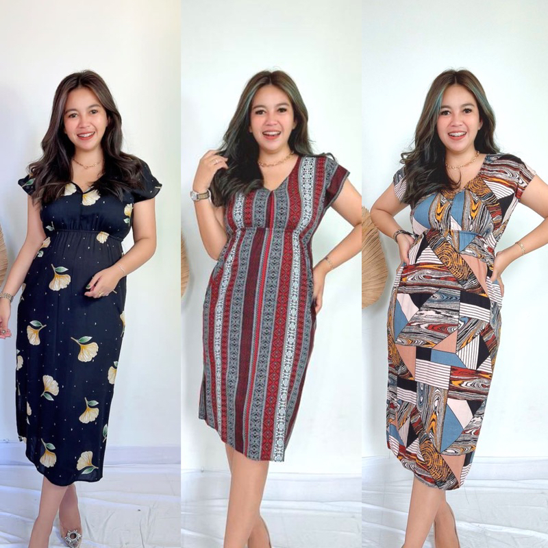 Daster Bali Rayon Dress Manohara - DCB