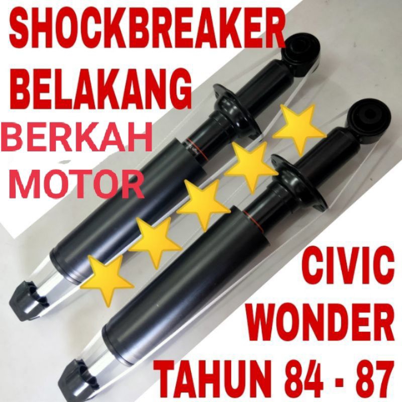 Shockbreker Shock Breaker Belakang Honda Civic Wonder SB3 SB4 1984 1985 1986 1987