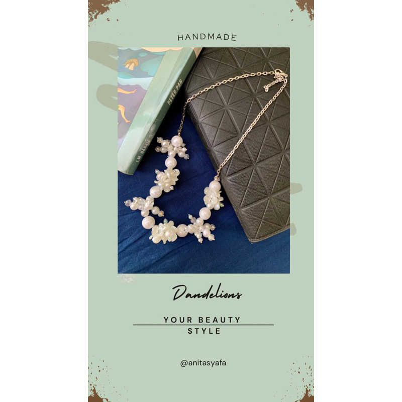 kalung aksesoris mutiara