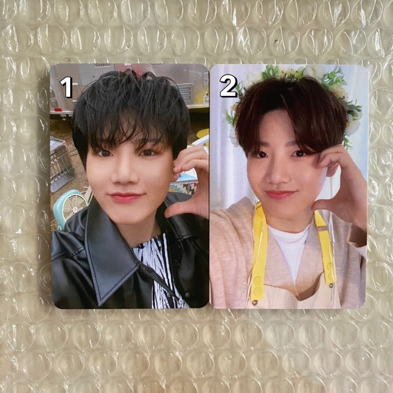 Kim Junkyu Treasure Heartcheek Heart cheek Photocard PC Official POB Bene Benefit Blooming MD Hello