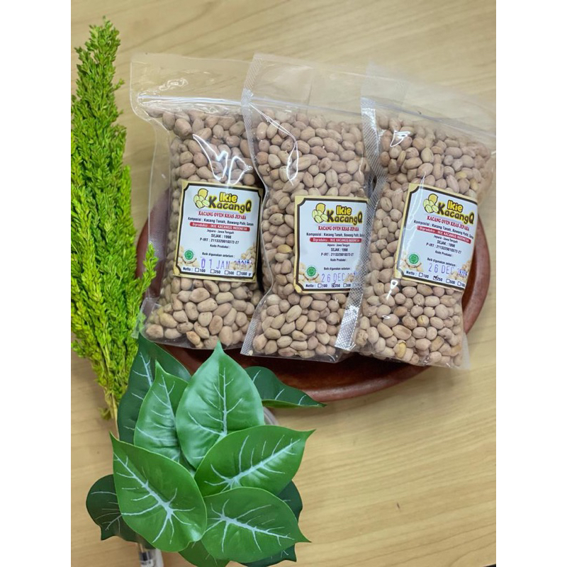

PAKET HEMAT KACANG OVEN 250 GR