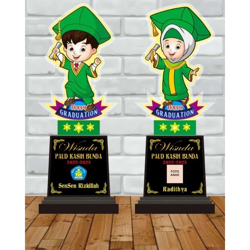 Plakat Wisuda Akrilik dan Plakat Manasik Haji Akrilik