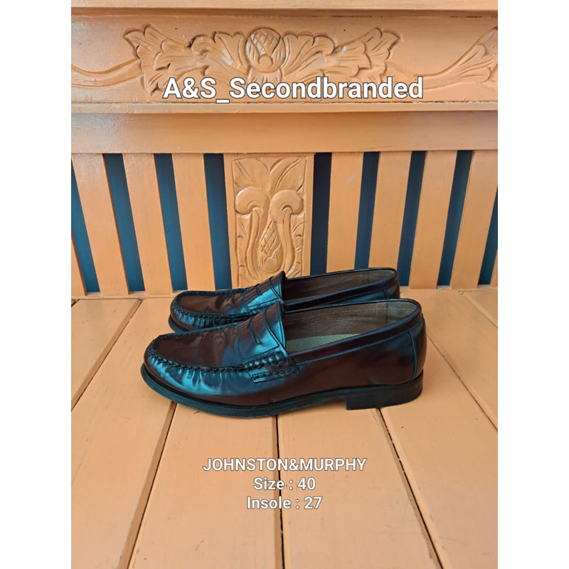 SEPATU SECOND BRANDED JHONSTON&MURPHY / SEPATU JHONSTON MURPHY ORI