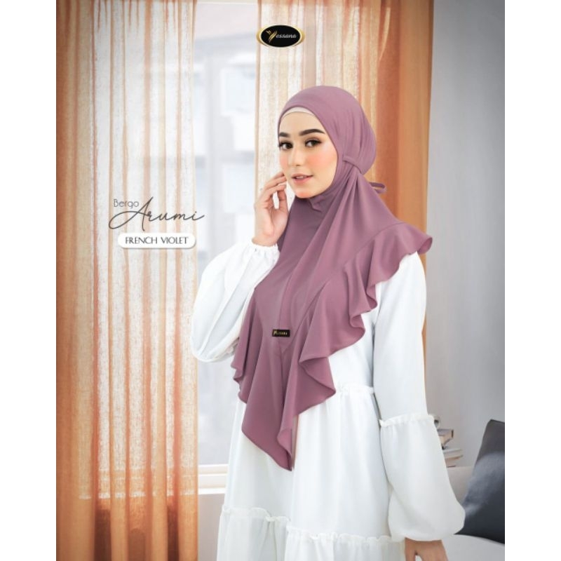 BERGO INSTAN ARUMI TERBARU TERLARIS SIMPLE ORI YESSANA HIJAB ORIGINAL