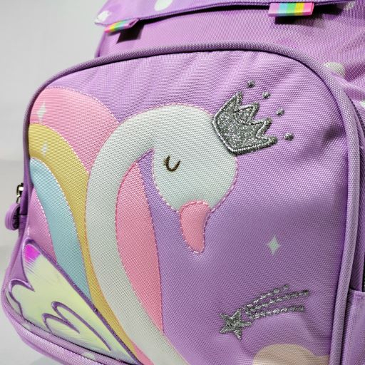 Ransel Sekolah Import Tas Anak Perempuan Cewek SD Rainbow Cantik Ukuran Besar 198