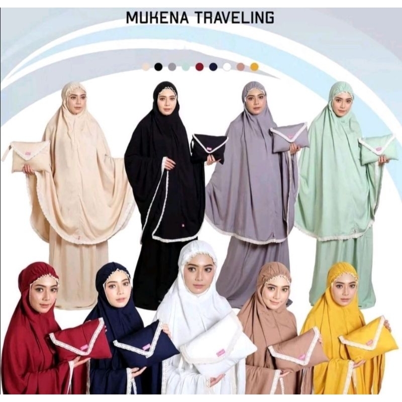 Mukena amplop hyget premium mukena Renda Traveling