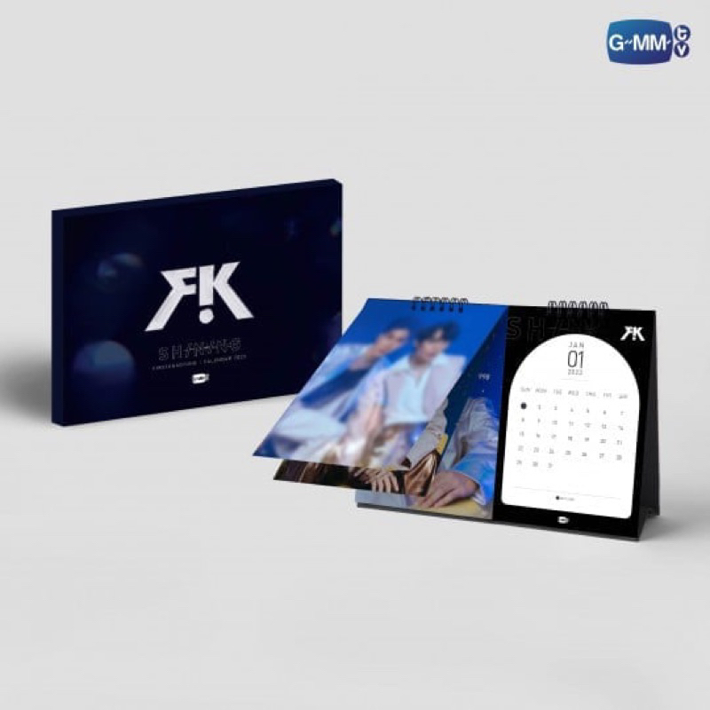 (NEW/SEALED) FIRST KHAOTUNG 2023 CALENDAR GMMTV SHINING SERIES