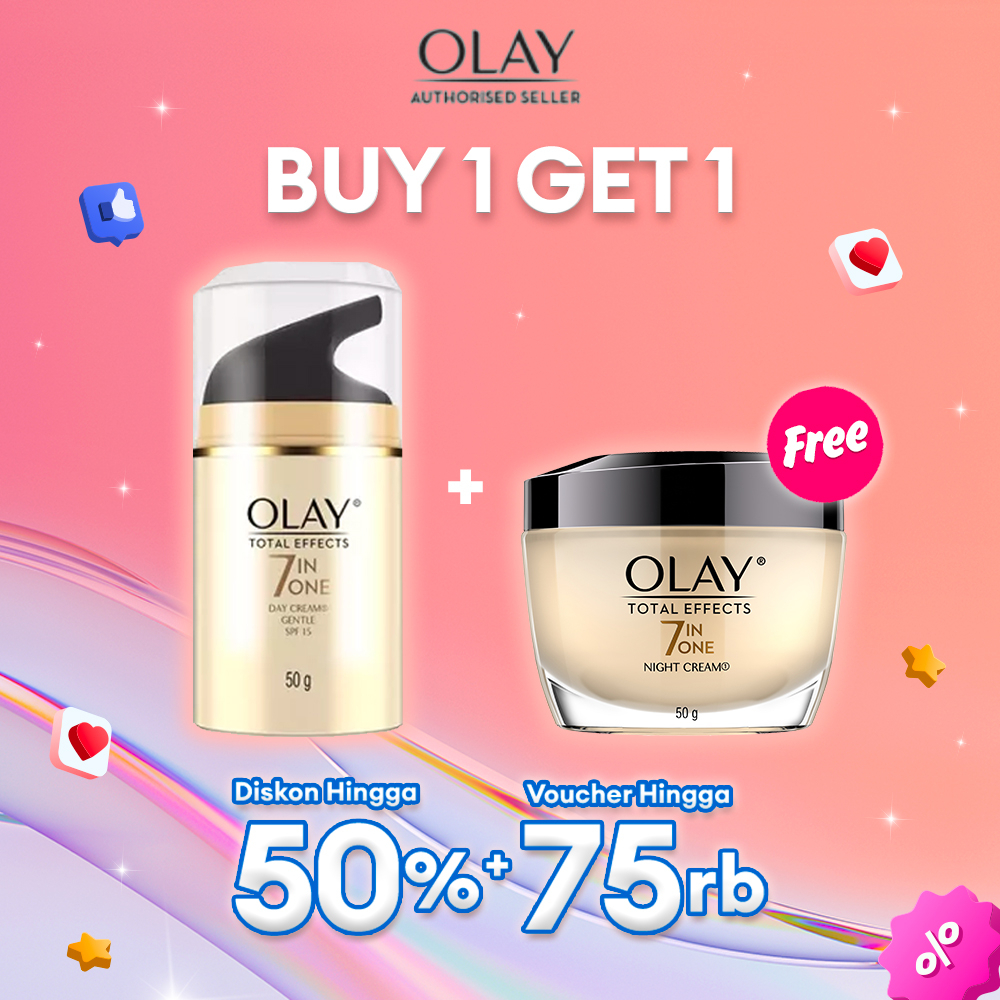 Olay Total Effects 7in1 Day and Night Cream Niacinamide Skincare Antiaging 50g