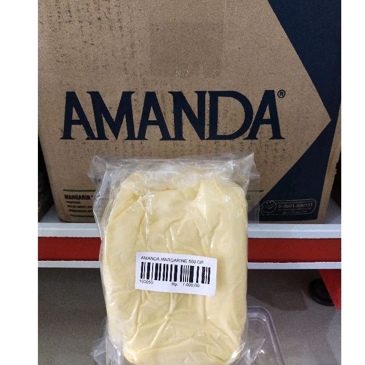 

Amanda margarine krim 500 gr repack