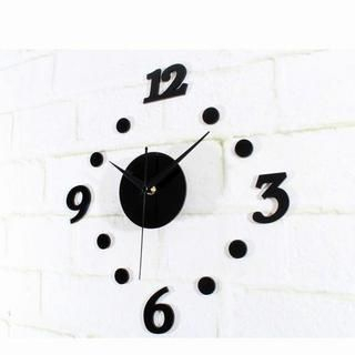 SGM DIY Acrylic Wall Clock Jam Dinding DIY Digital Clock