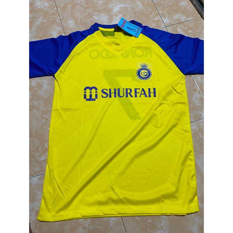 JERSEY BOLA PRIA AL NASSR RONALDO GRADE LOKAL MURAH