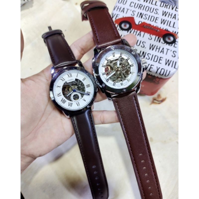 JAM TANGAN FSL OTOMATIS KULIT