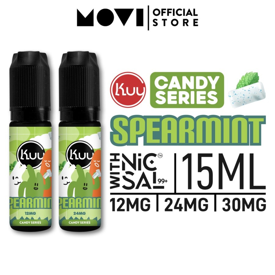 Kuy Spearmint Salt Nic 15ML by MOVI