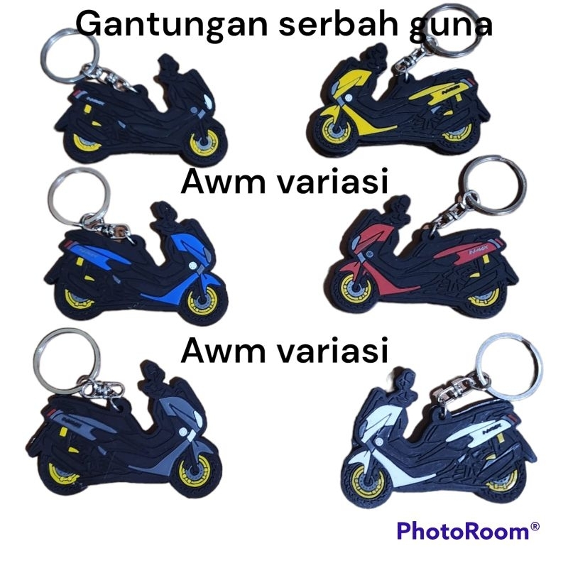 GANTUNGAN KUNCI MINIATUR MOTOR MNAX