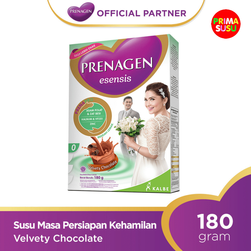 Prenagen Esensis 180 Gr, Vanila, Cokelat