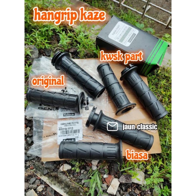 Hangrip handgrip handfat hanfat kaze original kwsk part kawasaki / hangrip kaze original import