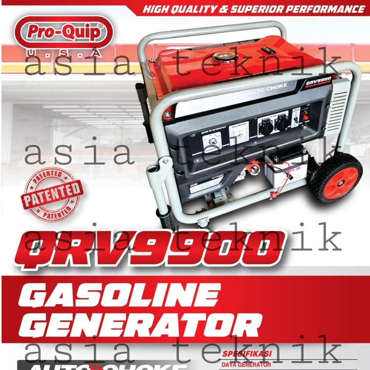 GENSET 7500 WATT PROQUIP QRV9900