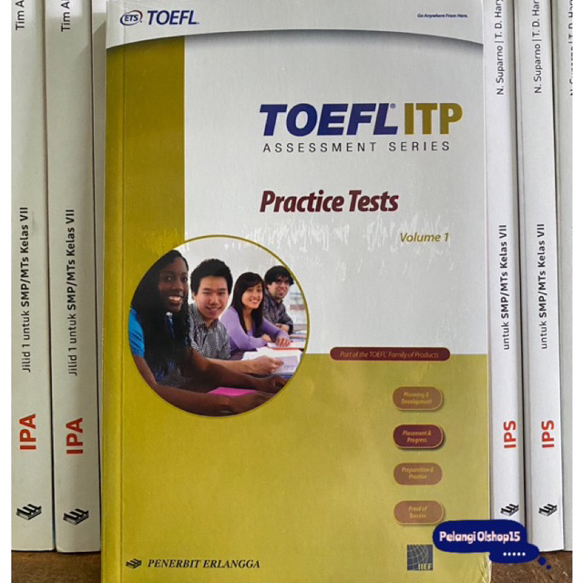 BUKU TOEFL ITP ASSESSMENT SERIES VOLUME 1 ERLANGGA