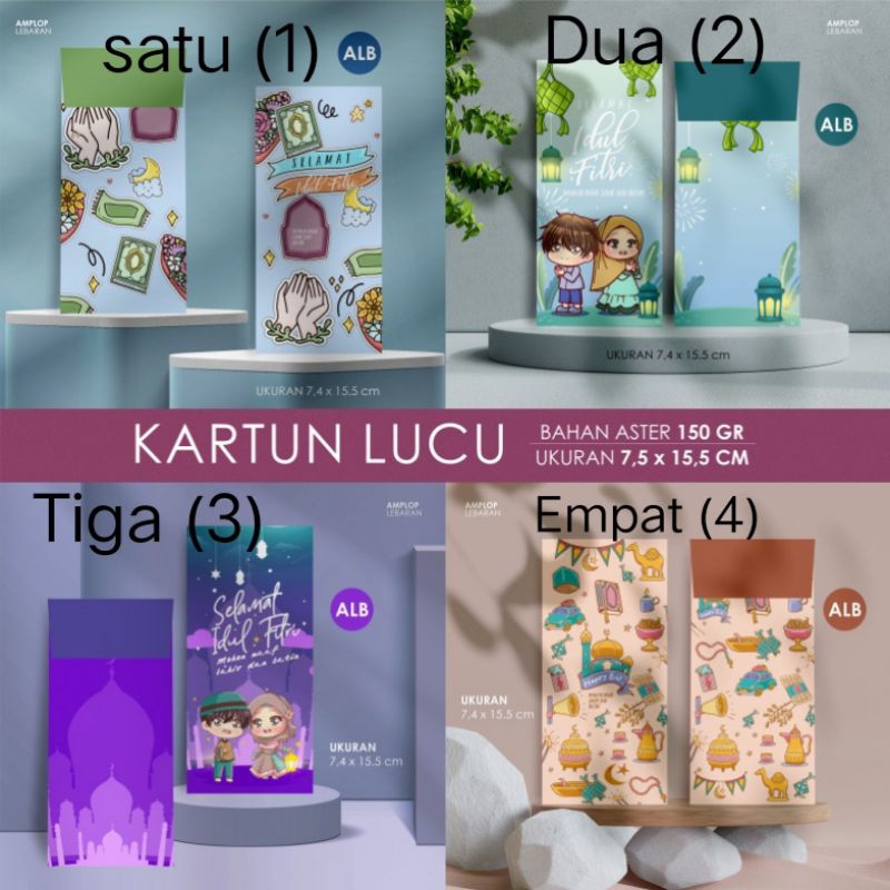 

AMPLOP LEBARAN KARTUN LUCU